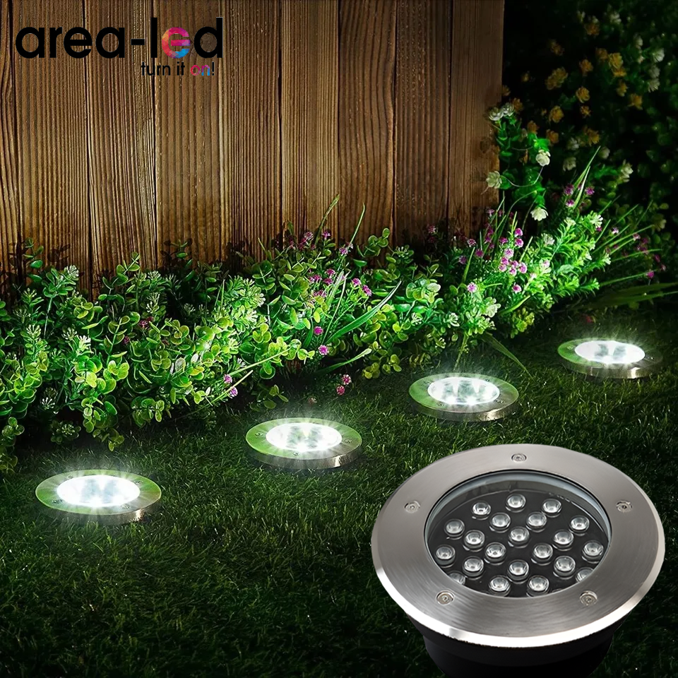 Lampa najazdowa dogruntowa LED