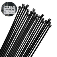 Trytytki opaski zasiskowe kablowe zipy białe 100szt 2,5x100