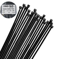 Trytytki opaski zasiskowe kablowe zipy białe 100szt 2,5x100