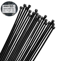 Trytytki opaski zasiskowe kablowe zipy białe 100szt 2,5x100