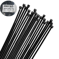 Trytytki opaski zasiskowe kablowe zipy białe 100szt 2,5x100