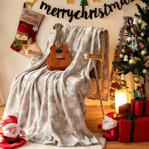 Blanket Bedspread Pled Thick Soft Warm Double Christmas 160x200