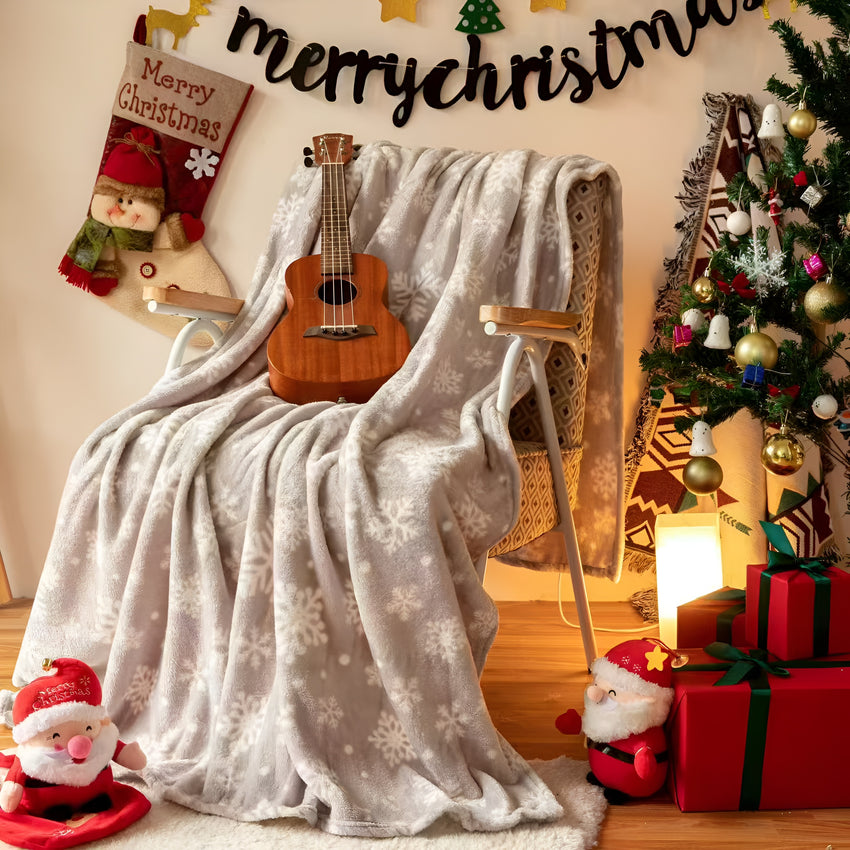 Blanket Bedspread Pled Thick Soft Warm Double Christmas 160x200