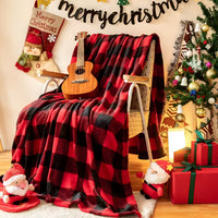 Blanket Bedspread Pled Thick Soft Warm Double Christmas 160x200