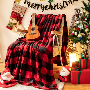 Blanket Bedspread Pled Thick Soft Warm Double Christmas 160x200