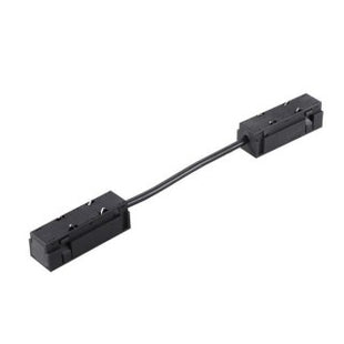 Łącznik elastyczny do szyny magnetycznej 1 fazowej czarny 48V - 145mm