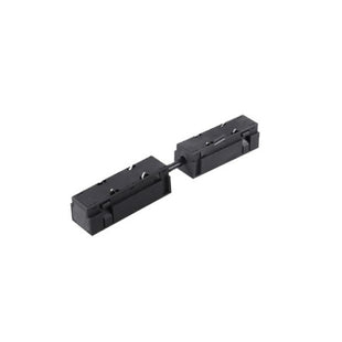 Łącznik elastyczny do szyny magnetycznej 1 fazowej czarny 48V - 145mm