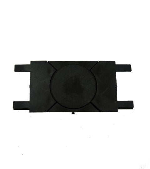 Łącznik prosty do szynoprzewodu magnetycznego 1F natynkowego Ultra Slim czarny