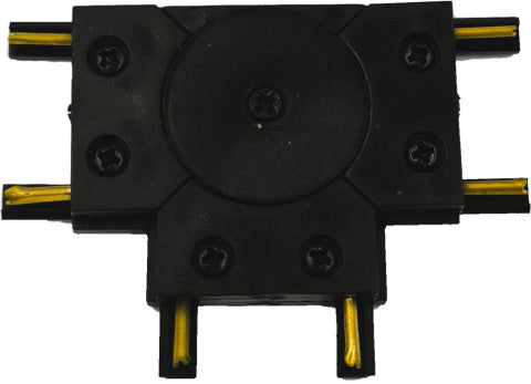 Łącznik typu T do szynoprzewodu magnetycznego 1F natynkowego Ultra Slim czarny