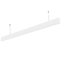 Lampa LED liniowa wisząca biurowa biała 100W 240cm 6000lm 4000K naturalna barwa
