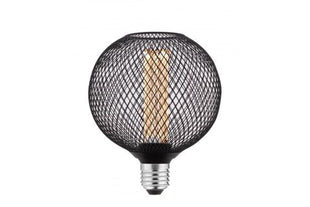 Lampa sufitowa LED wisząca czarna nowoczesna ciepła barwa 12W
