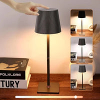 Lampka LED biurkowa bezprzewodowa do restauracji hotelu 3 tryby 2,5W