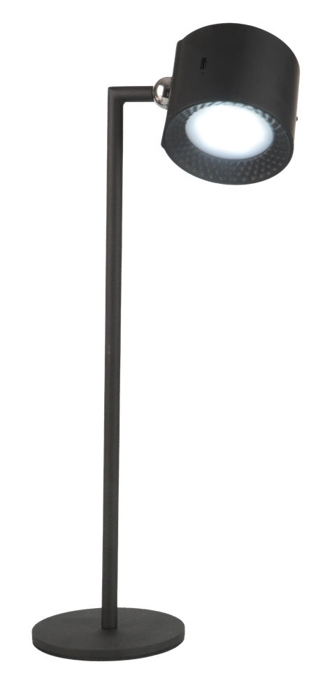 Lampka LED biurkowa kinkiet magnetyczna bezprzewodowa 3w1 czarna 10W USB ➜ - Sklep area LED
