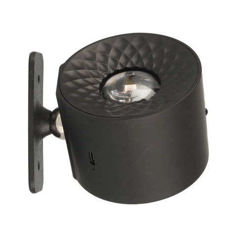 Lampka LED biurkowa kinkiet magnetyczna bezprzewodowa 3w1 czarna 10W USB ➜ - Sklep area LED