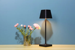 Lampka LED dotykowa biurkowa nocna stołowa biała USB 5W