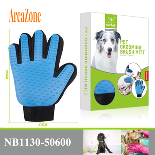 Rękawica do czesania psa kota sierści szczotka