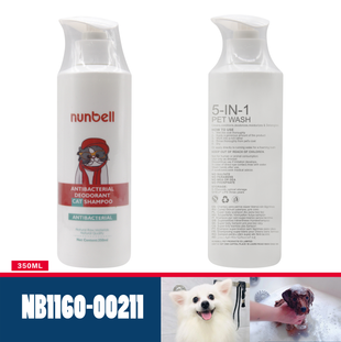 Szampon dla kota jasna sierść 350ml