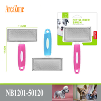 SZCZOTKA METALOWA DLA PSA 17.5CM x 11.5CM