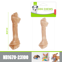 Kość prasowana naturalna gryzak przysmak psa 25.4 cm