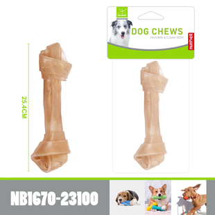 Kość prasowana naturalna gryzak przysmak psa 25.4 cm