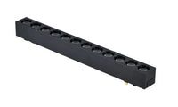 Oświetlenie szynowe magnetyczne 2x SZYNA 1m + 3x10W lampa liniowa + 3x12W lampa liniowa magnetyczna zimna barwa LED + złączka