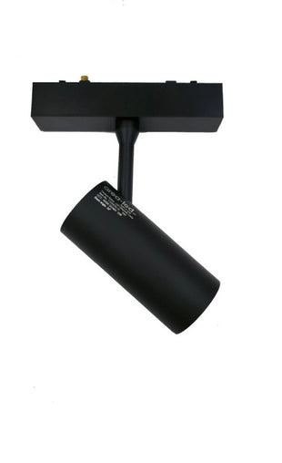 Reflektor Spot Szynowy Magnetyczny LED 12W 6000K 48V Czarny - Nowoczesne Oświetlenie