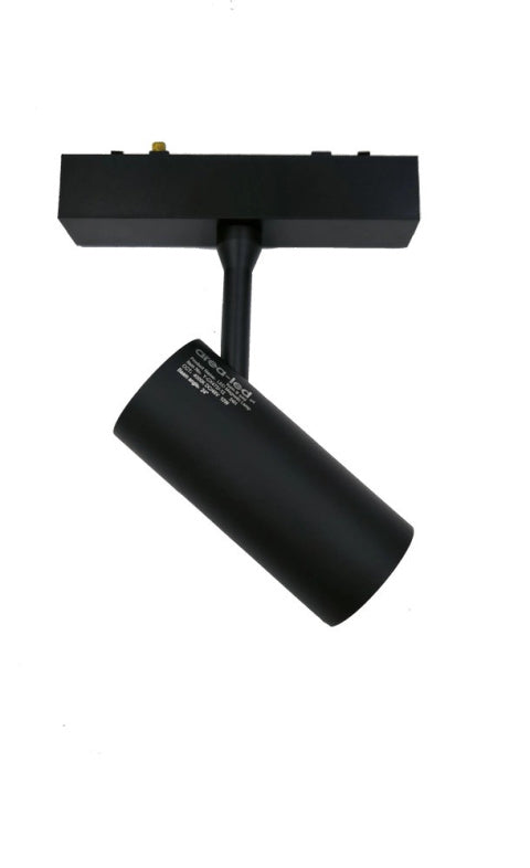 Reflektor Spot Szynowy Magnetyczny LED 18W 6000K 48V Czarny - Nowoczesne Oświetlenie