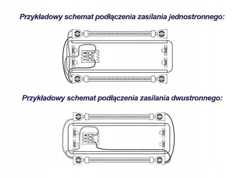 Świetlówka LED T8 aluminium 24W 150cm 4000K 2600lm plastik zasilanie dwustronne