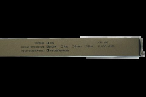 Świetlówka LED T8 aluminium plastik 18W 120cm 6500K 2100lm zasilanie dwustronne