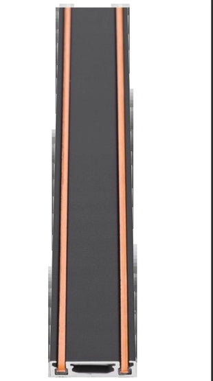 Szyna magnetyczna natynkowa jednofazowa Ultra Slim 48V 2m czarna