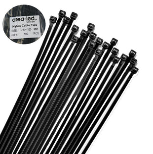 Trytytki opaski zasiskowe kablowe zipy 100szt 2,5x100