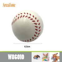 PIŁKA DLA PSA PSÓW MAŁYCH I ŚREDNICH ZABAWKA 6.3 cm