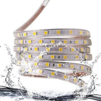Wąż gumowy taśma LED 1 dioda 1mb 7W 6500K 72d/m 700lm IP67 230V