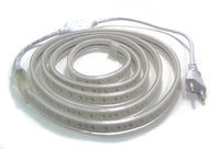 Wąż gumowy taśma LED 2 diody 1mb 9W 3000K 180d/m 900lm IP67 230V