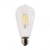 Żarówka LED ST64 E27 Filament 6500K 4W retro vintage typ Edison barwa neutralna