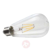 Żarówka LED ST64 E27 Filament 6500K 4W retro vintage typ Edison barwa neutralna