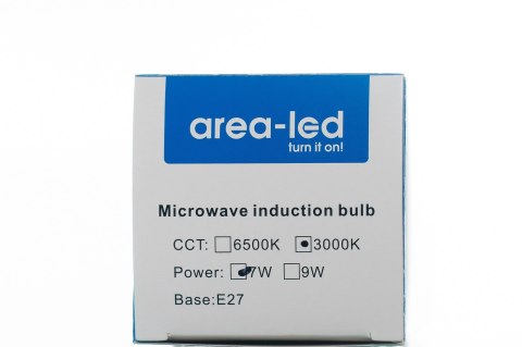 Żarówka LED bulb E27 z czujnikiem ruchu 7W 700lm 3000K biała ciepła