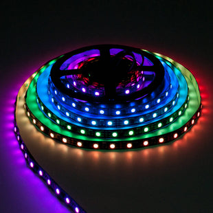 Wąż gumowy taśma LED 1 dioda 1mb 7W RGB 60d/m 700lm IP67 230V